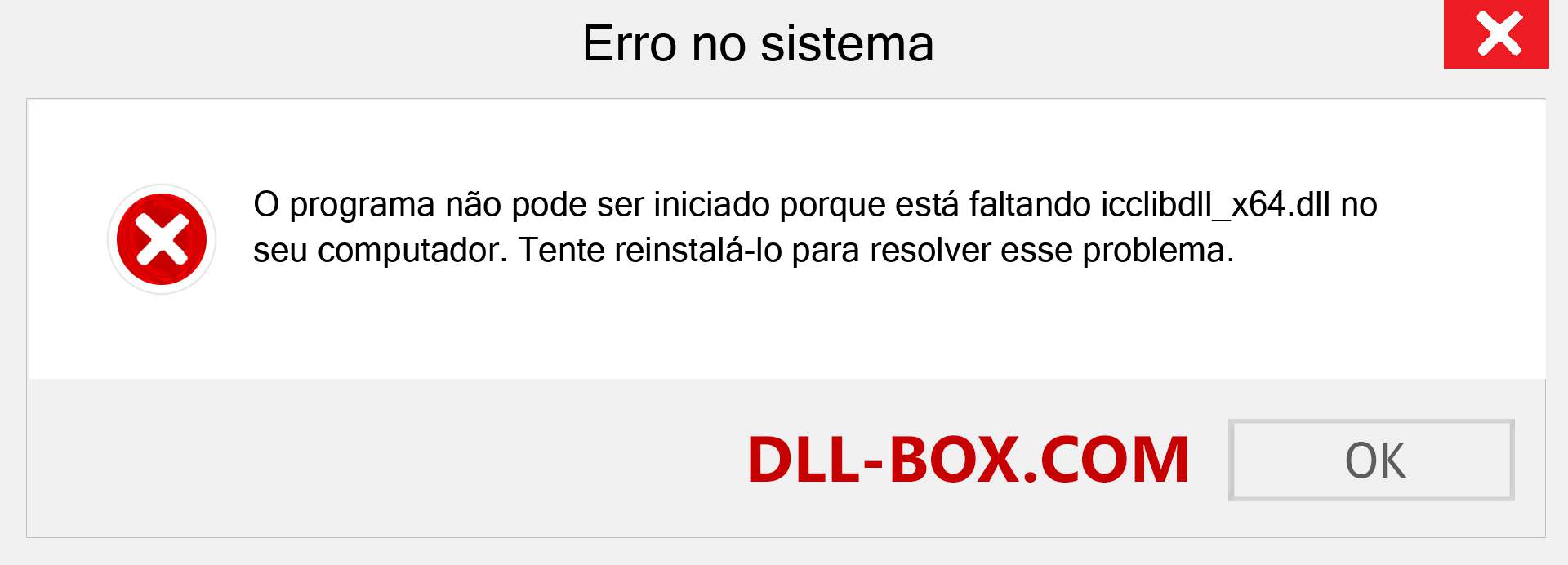 Arquivo icclibdll_x64.dll ausente ?. Download para Windows 7, 8, 10 - Correção de erro ausente icclibdll_x64 dll no Windows, fotos, imagens